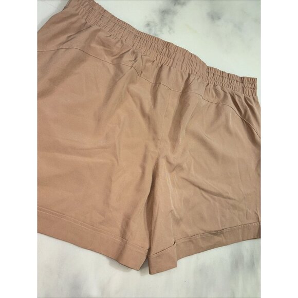 NWOT Women’s Mondetta Outdoor Project Caramel Pull On Shorts Activewear Size XXL - Picture 9 of 9
